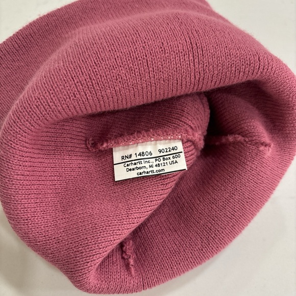 Carhartt Pink Knit Beanie - Picture 4 of 5